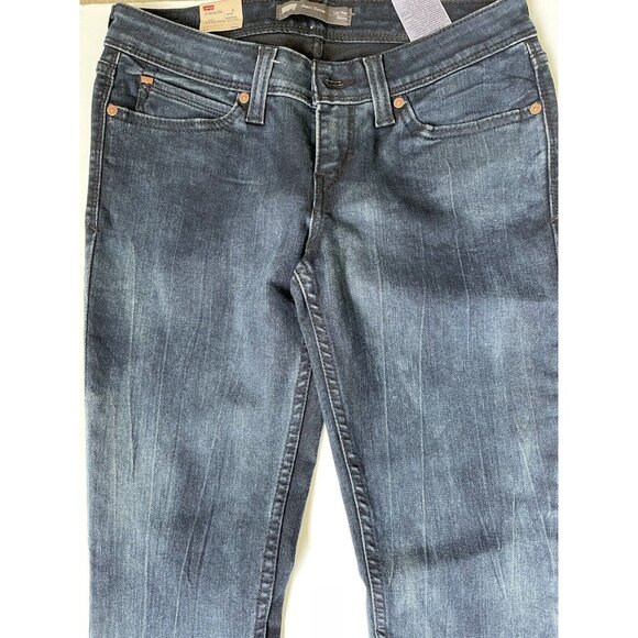 Levi's Women's Curve Id Modern Demi Curve Skinny Jean Dark Wash 28x32 - Picture 7 of 9